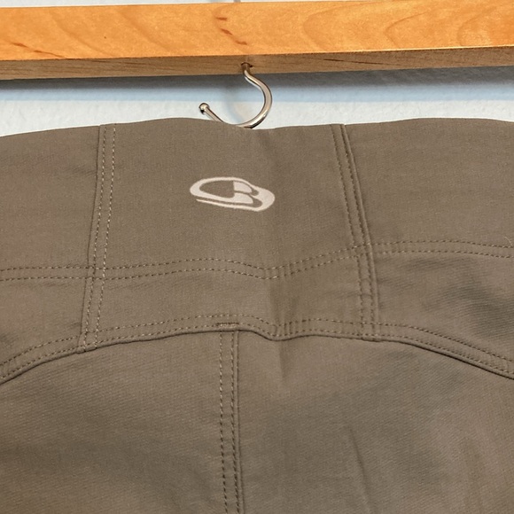 Icebreaker Merino Womens Size 27 (4) Connection Commuter Wool 3/4 Capris Grey - Picture 8 of 16